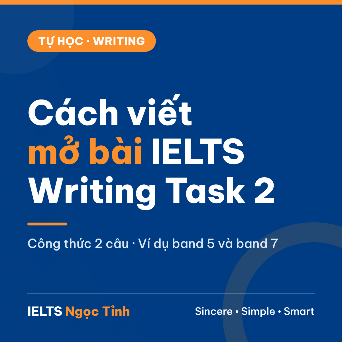 Cách viết mở bài IELTS Writing Task 2 – IELTS Ngọc Tỉnh