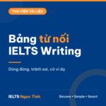 Bảng từ nối IELTS Writing: dùng đúng – sai, vị trí, dấu câu và ví dụ