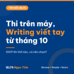 IELTS trên máy tính – Viết trên giấy (IOCP) tại Việt Nam từ tháng 10/2026: thi thế nào, có nên chọn?