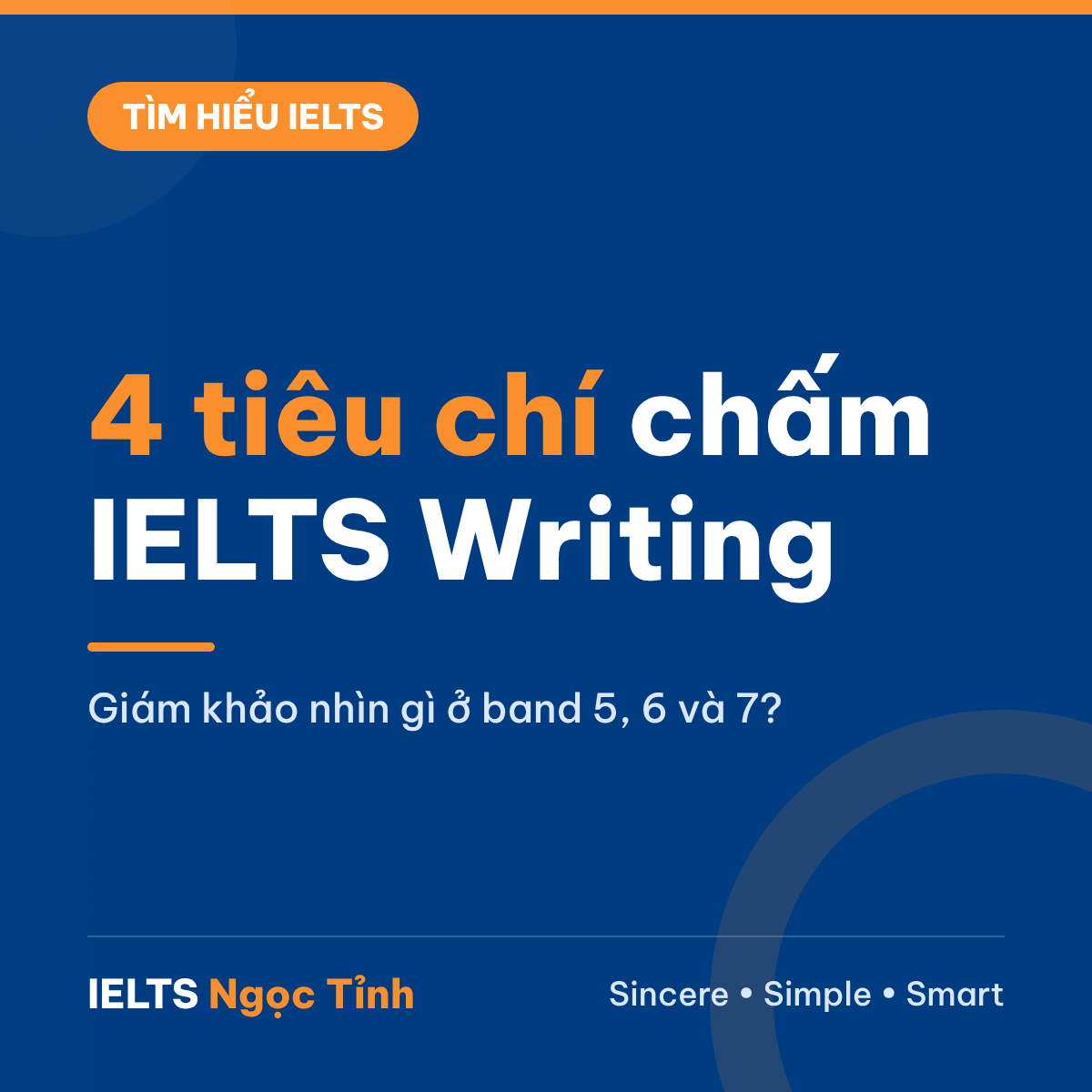 4 tiêu chí chấm IELTS Writing: giám khảo nhìn gì ở band 5, 6 và 7?