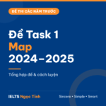 Đề IELTS Writing Task 1 dạng Map 2024–2025: tổng hợp đề và cách luyện