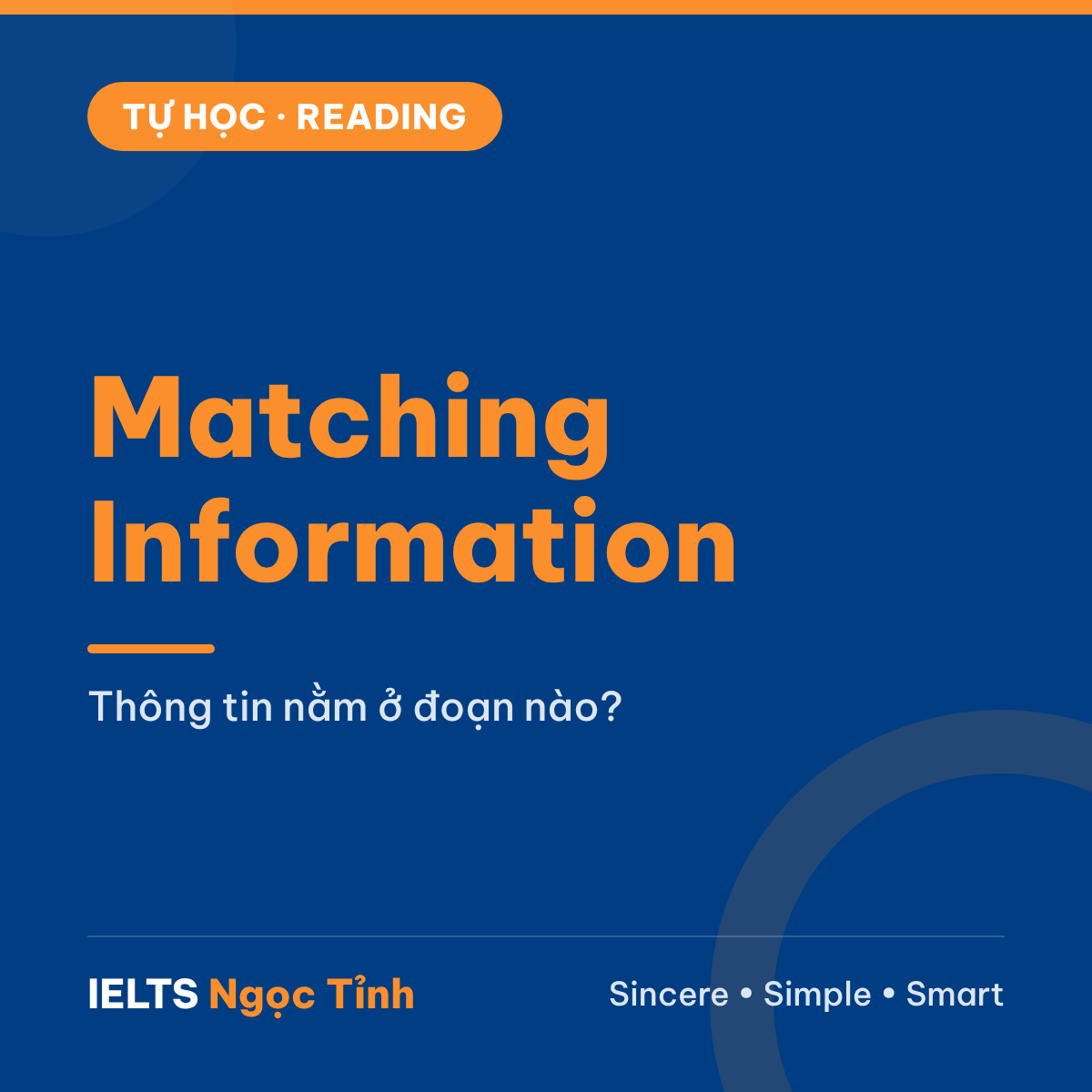 Cách làm Matching Information trong IELTS Reading: tìm thông tin ở đoạn nào
