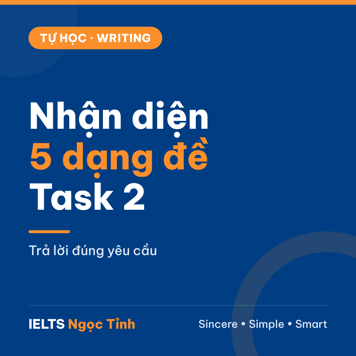 Nhận diện 5 dạng đề IELTS Writing Task 2 và cách trả lời đúng yêu cầu