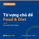 15 từ vựng chủ đề Food & Diet dùng ngay cho IELTS Writing và Speaking