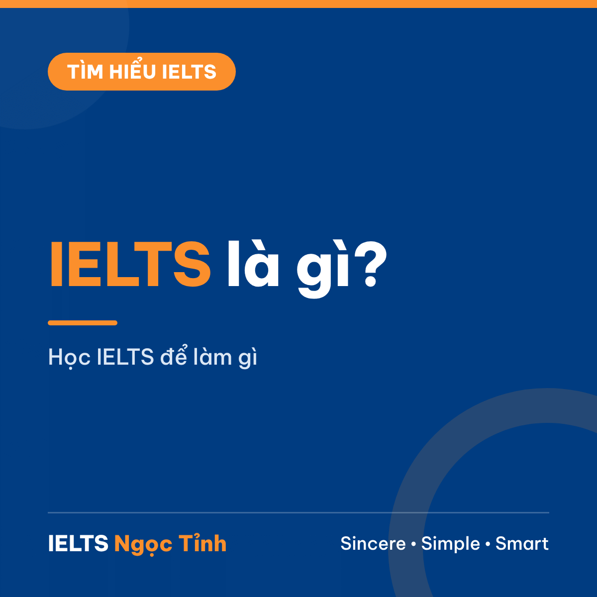 IELTS là gì – IELTS Ngọc Tỉnh