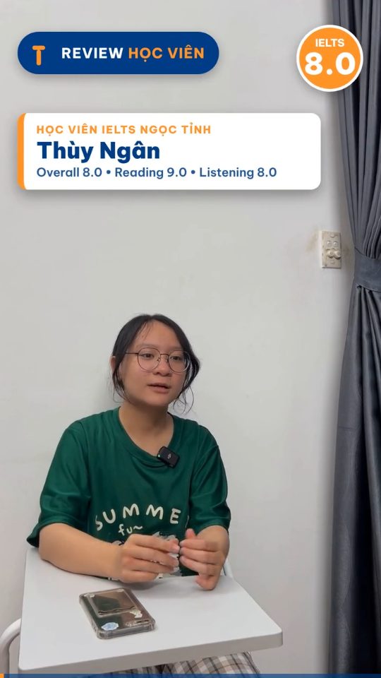 Video học viên IELTS Ngọc Tỉnh